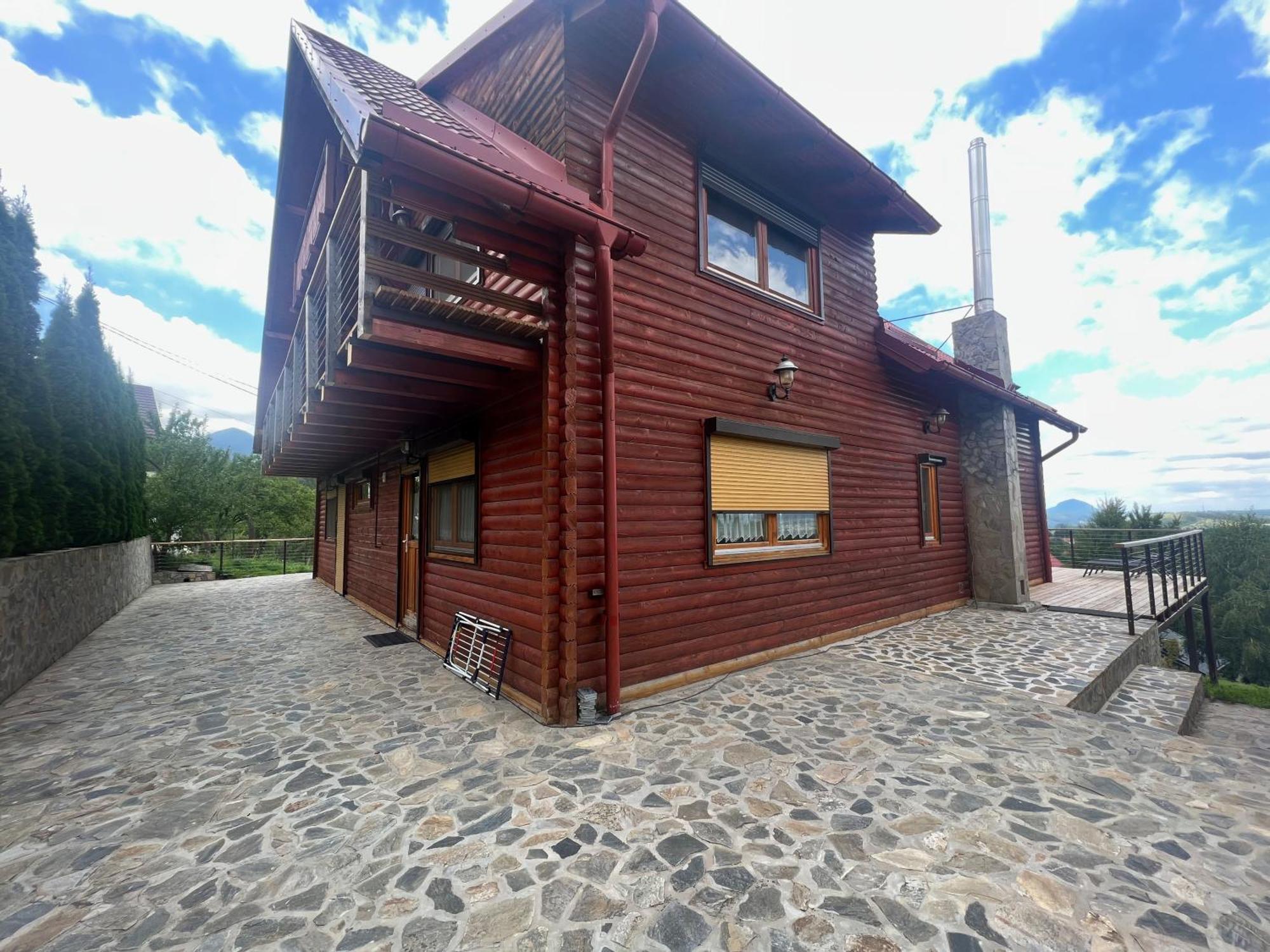Carpathian Log Home Бран Экстерьер фото