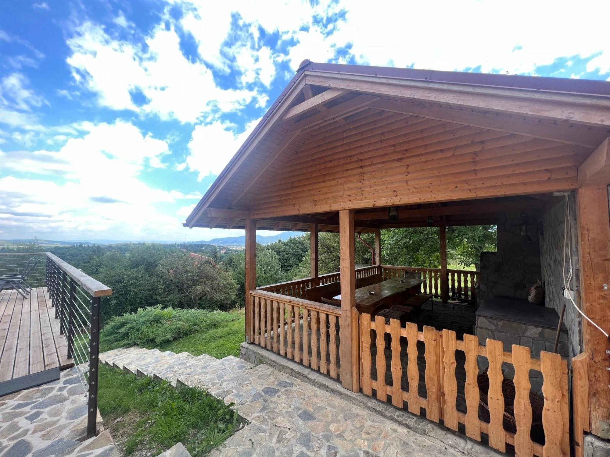 Carpathian Log Home Бран Экстерьер фото